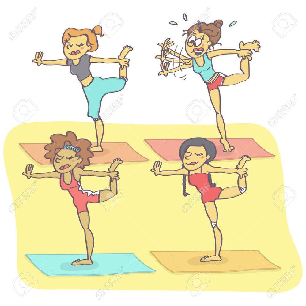 82593414-funny-vector-cartoon-with-group-of-women-exercising-yoga-one-is-clumsy-just-about-to-fall-down.jpg
